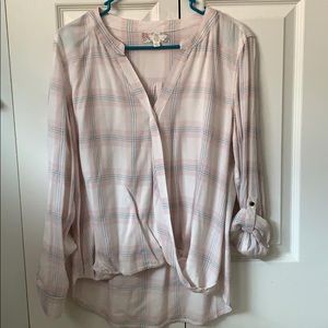 Plaid Blouse